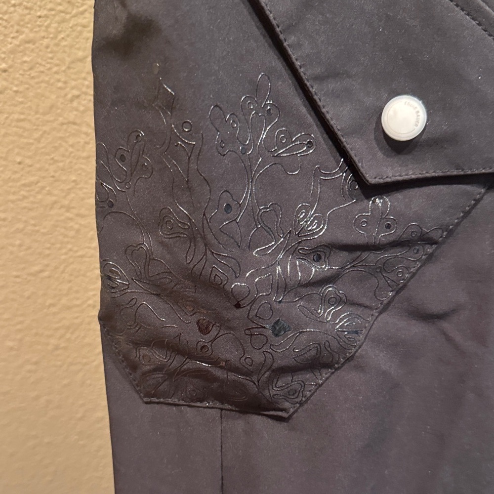 Eddie Bauer Blue Fleece-lined Pants - Picture 5 of 5